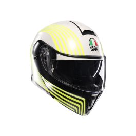 Casco Modulare AGV STREETMODULAR Iseo Matt White/Black/Yel Fluo vendita calda online